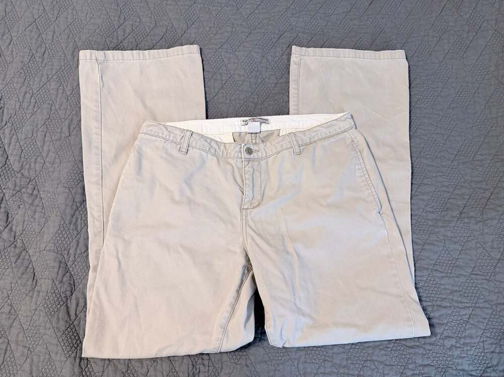 Y2K Polo Jeans Company Ralph Lauren Women's Khaki Chino Pants Size 12